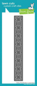 Folksy Petal Border Dies