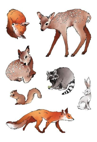 Forest Animals Clear Stamps