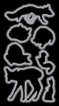 Forest Animals Coordinating Dies