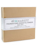 Foundations Essential Binder - Basic Kraft