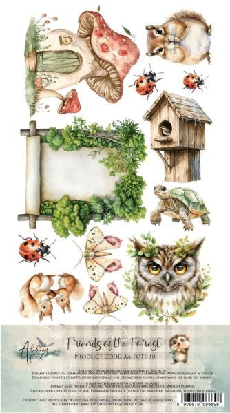 Friends of the Forest - 6x12 Extras Paper