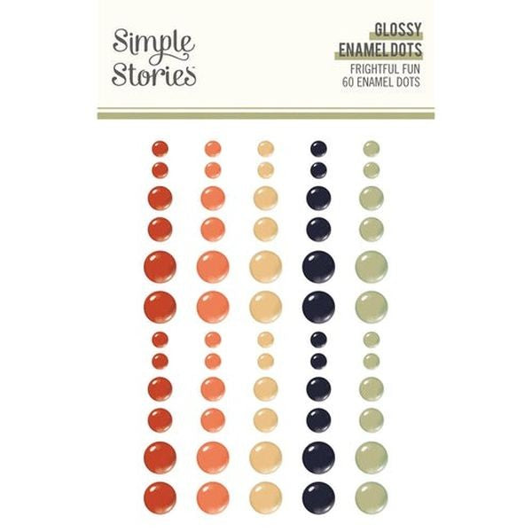Frightful Fun - Enamel Dots