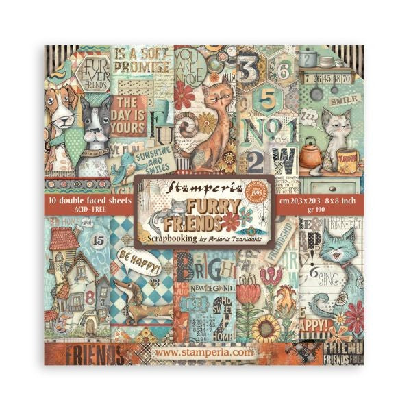 Furry Friends - 8x8 Collection Pack