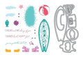 Fuzzy Wuzzies Beach Bum Add On - Stamps & Dies