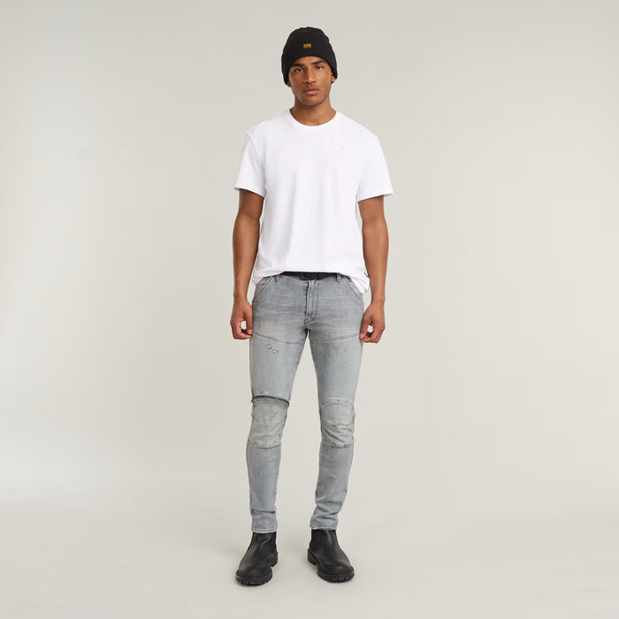 G-Star 3D 5-Pocket Slim Jeans - Light Grey