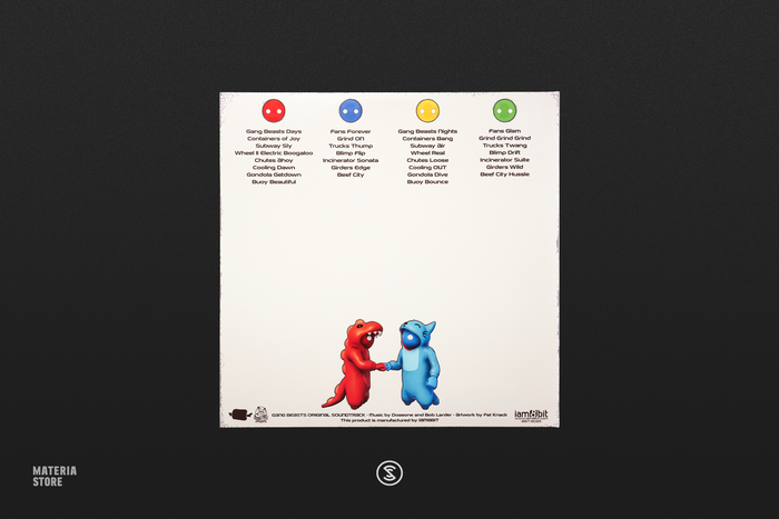 Gang Beasts (Original Soundtrack) - doseone & Bob Larder (2xLP Vinyl Record)