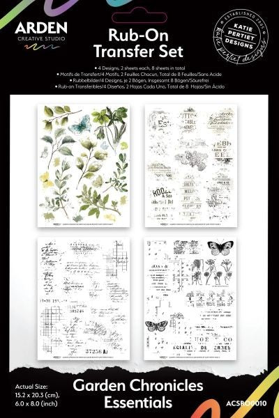 Garden Chronicles - Rub On Transfers - Essentials