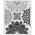 Gardens of Time - Stencil - Half Friezes