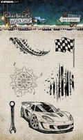 Gearhead's Workshop - Clear Stamps - Car & Grunge