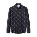 Geometric Seamless Shirt – El Baron BLACK