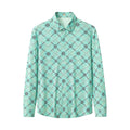 Geometric Seamless Shirt – El Baron PISTACHIO