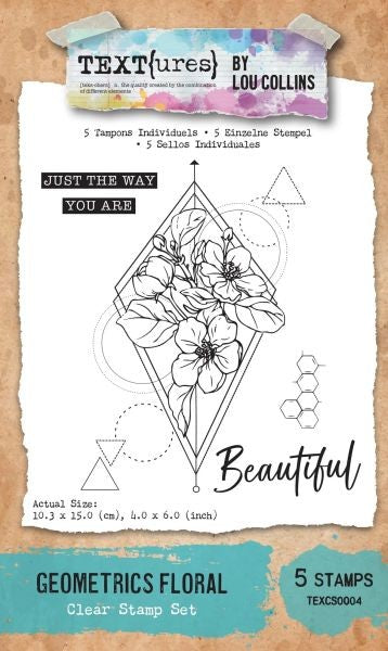 Geometrics Floral - Clear Stamps