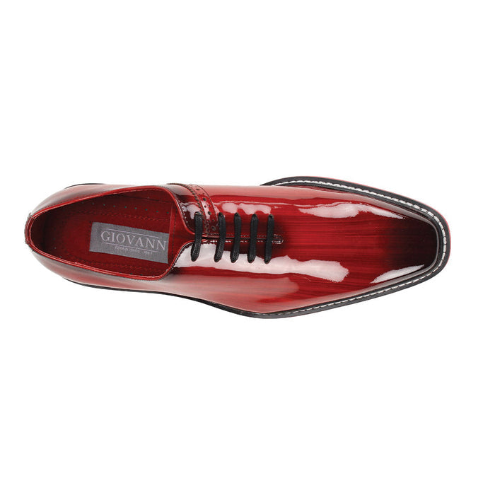Giovanni Red Patent Ultralight Sneakers