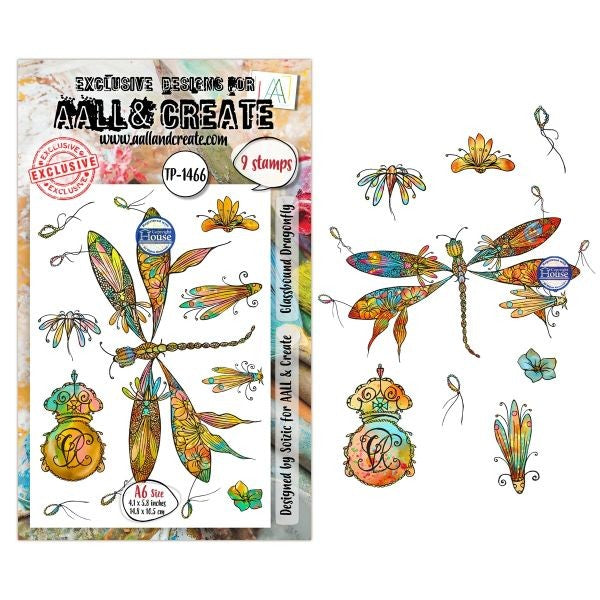 Glassbound Dragonfly - Clear Stamps