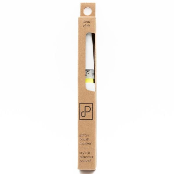Glitter Brush Marker - Clear