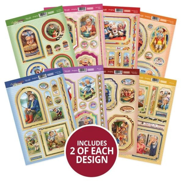 Golden Oldies - Senior Moments - Luxury Card Toppers Kit