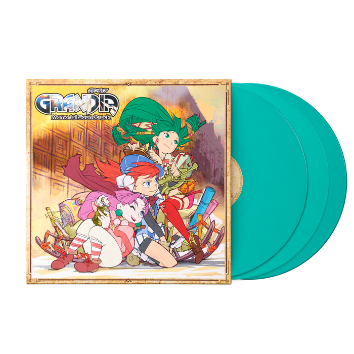 Grandia Memorial Soundtrack - Noriyuki Iwadare (3xLP Vinyl Record)