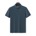 Grid Texture Stitchless Polo PETROL