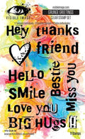 Grunge Greetings - Clear Stamps