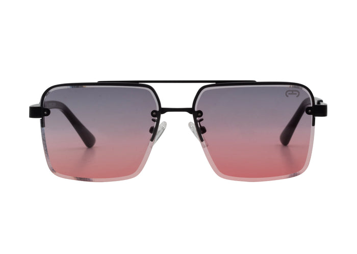 Matte Black Red Gradient Col-7