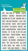 Henry's Build-A-Sentiment:  Bunny Puns - Clear Stamps