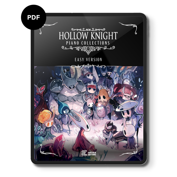 Hollow Knight Piano Collections: Easy Version (Digital Sheet Music Book)