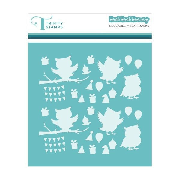 Hoot Hoot Hooray - Stamping Masks