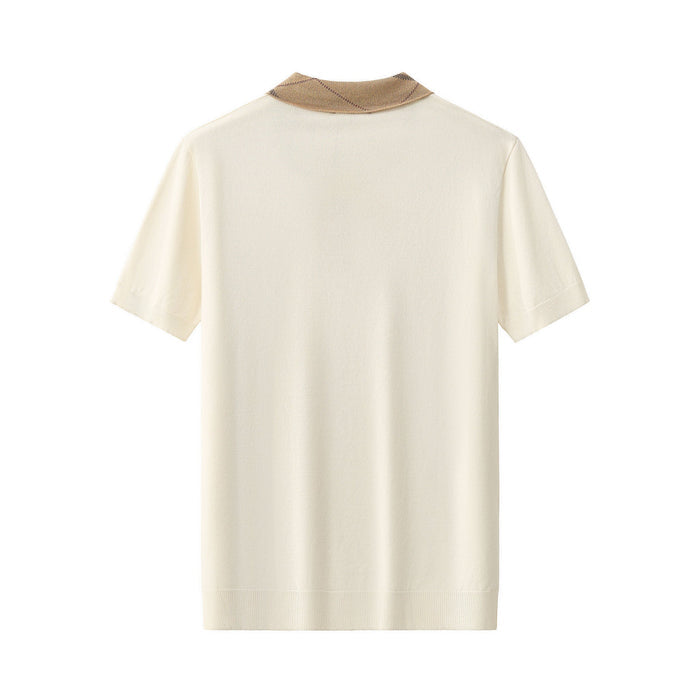 Imperial Collar Knit Polo IVORY
