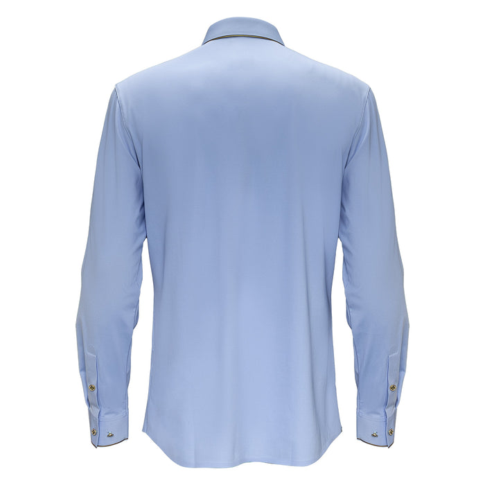 Imperial Essence Button-Up Shirt LIGHT BLUE - Dudes Boutique