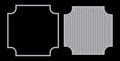 Inverted Corner Square Eclipse Dies