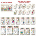 Janet Klein Miss Dee Stamp Bundle
