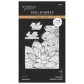 January 2026 BetterPress Society - Golden Bloom Press Plate & Die Set