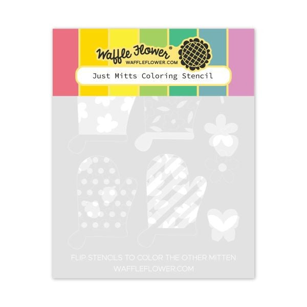 Just Mitts - Coloring Stencils