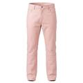 Kashani Men's Pink Lambskin Straight Cut Leather Pants