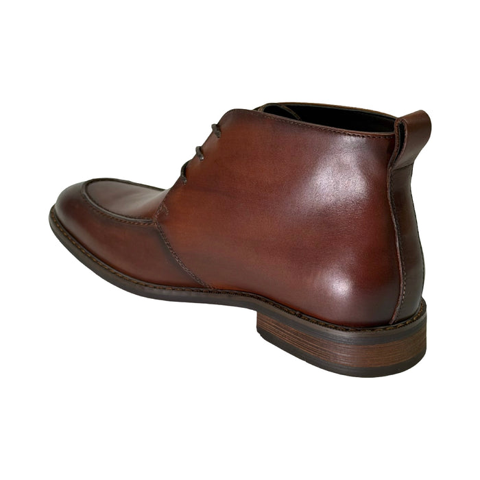 La Milano Greco Brown Leather Chukka Boot
