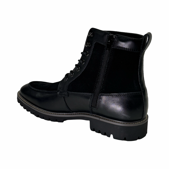 La Milano Hearth Black Leather / Suede Boot