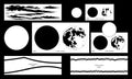 Land & Sky Stencils & Masks