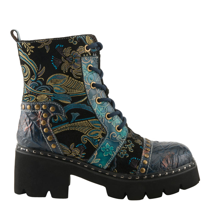 L'Artiste Blue Severity Boots
