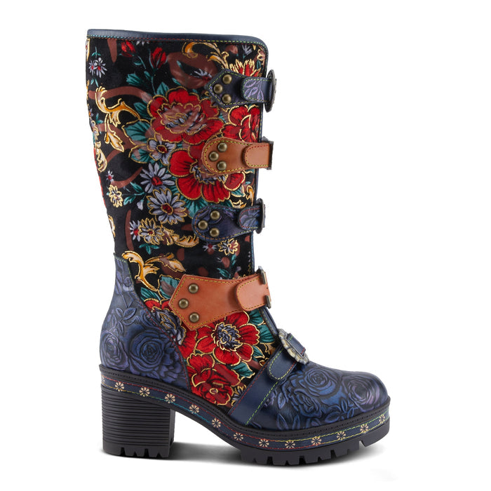 L'Artiste BRAZEN Boots - Navy