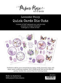 Lavender & Fairies - Quick Cards Die Cuts