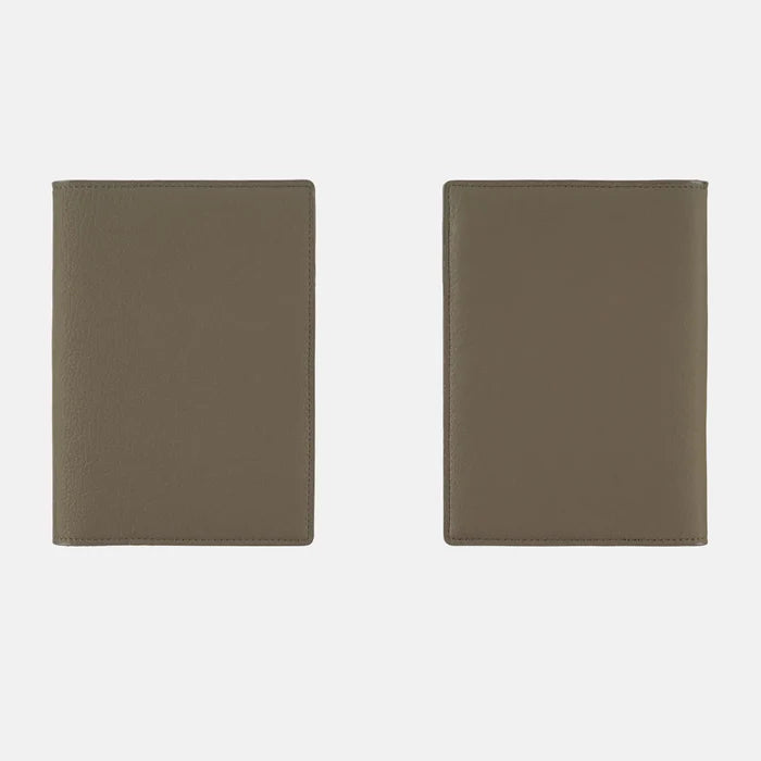Leather: Taut (Gray & Light Blue) [Hobonichi Original (A6) Techo Cover] (Cover Only)
