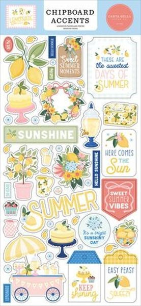 Lemonade - Chipboard Accents