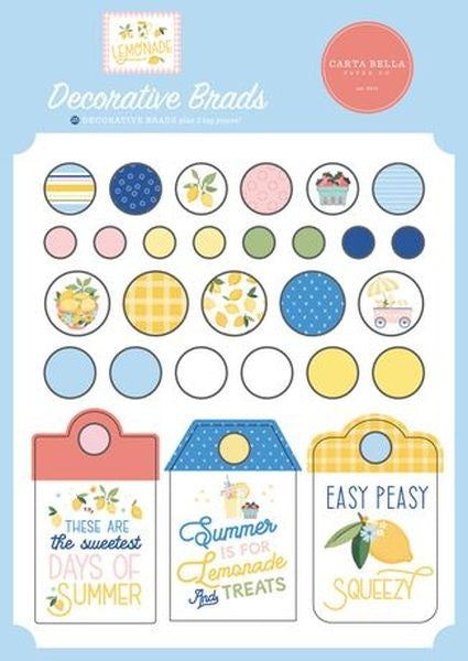 Lemonade - Decorative Brads