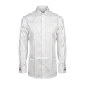 Leoni T824-1 White Paisley Button Up Shirt