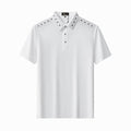 Lustre Trim Polo WHITE/SILVER