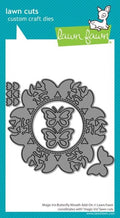 Magic Iris Butterfly Wreath Add On - Dies