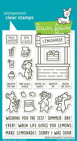 Make Lemonade - Clear Stamps