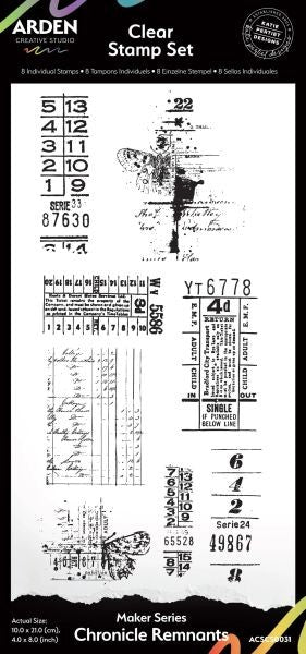Maker Series - Chronicle Remnants - Clear Stamps