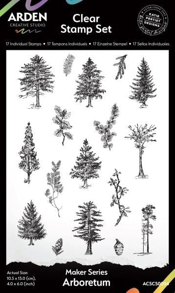 Maker Series - Clear Stamps - Aboretum