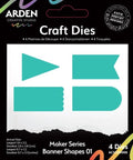 Maker Series - Dies - Banner Shapes 01